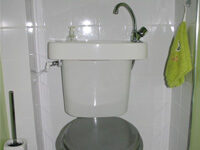 Lave-mains adaptable sur WC existant WiCi Concept - Monsieur T (80)